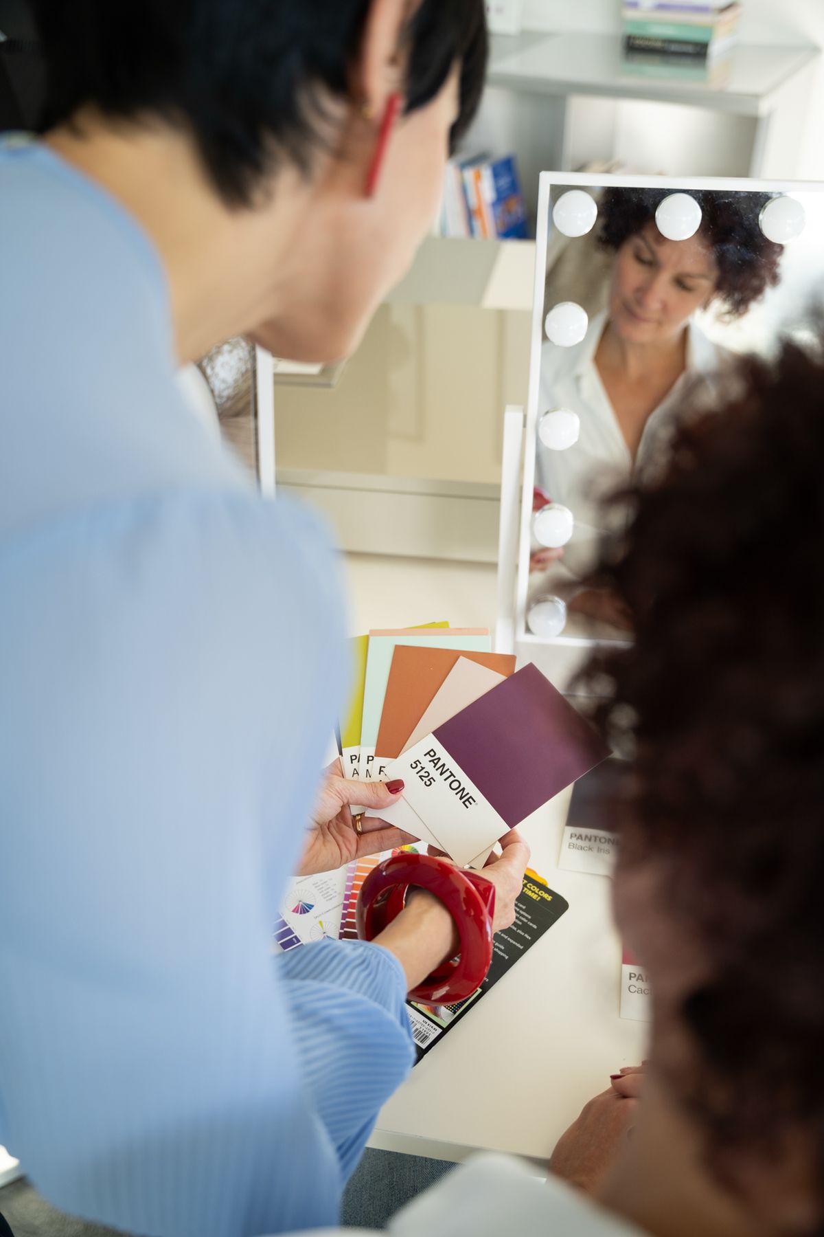 Caroline Georganidis al lavoro